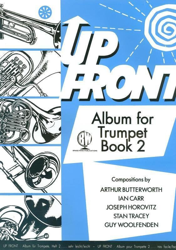 Up Front Album for Trumpet, Book 2 (Brass Wind Publications)