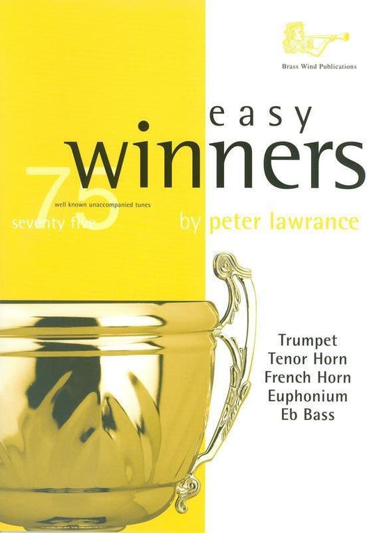 Easy Winners for Treble Brass — Book/CD, arr. Lawrance (Brass Wind Publications)