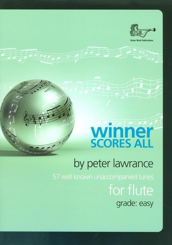 Winner Scores All for Flute, arr. Lawrance (Brass Wind Publications)