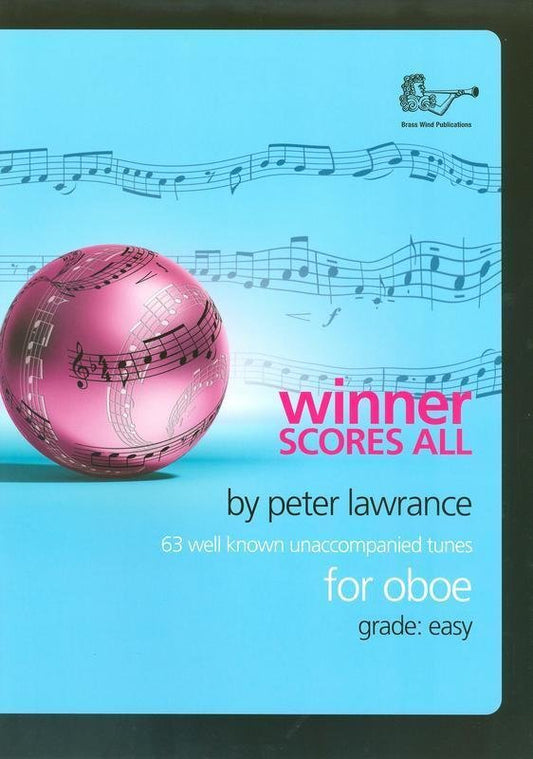 Winner Scores All for Oboe, arr. Peter Lawrance (Brass Wind Publications)