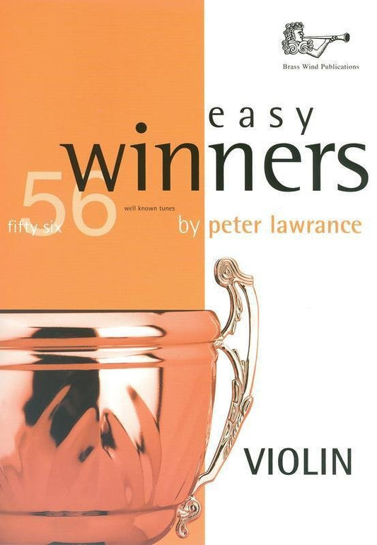 Easy Winners — Violin (arr. Lawrance) (Brass Wind Publications)