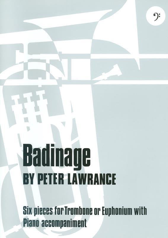 Lawrance: Badinage — Trombone/Euphonium & Piano, Bass Clef (Brass Wind Publications)