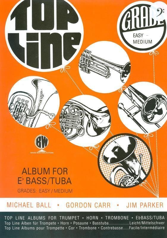Top Line Album — E Flat Bass/Tuba (Bass Clef) (Brass Wind Publications)