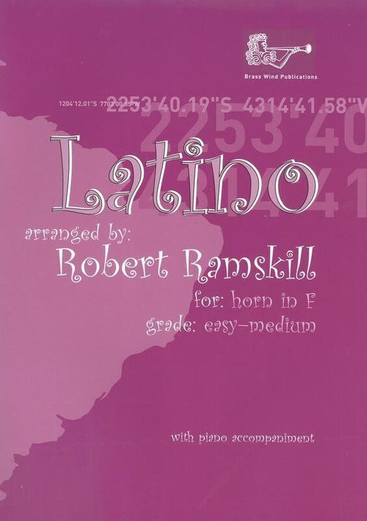 Latino for F Horn by Robert Ramskill - Brass Wind Publications