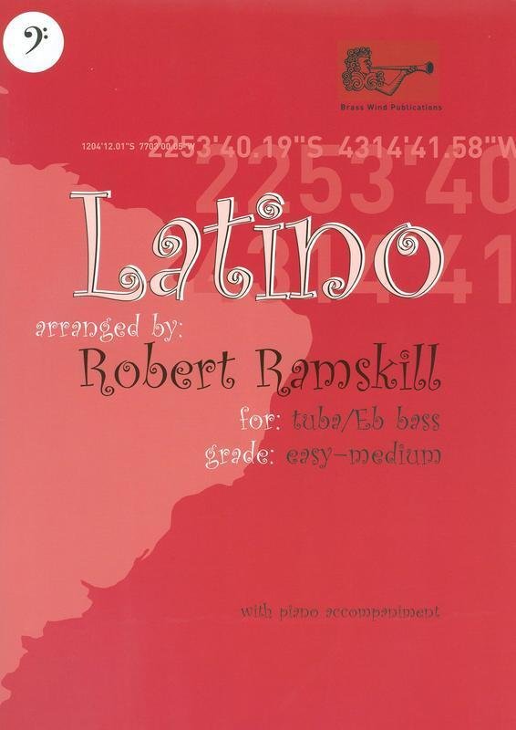 Latino for E-Flat Bass/Tuba Bass Clef (Brass Wind Publications)