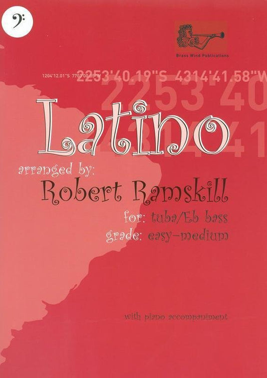 Latino for E-Flat Bass/Tuba Bass Clef (Brass Wind Publications)