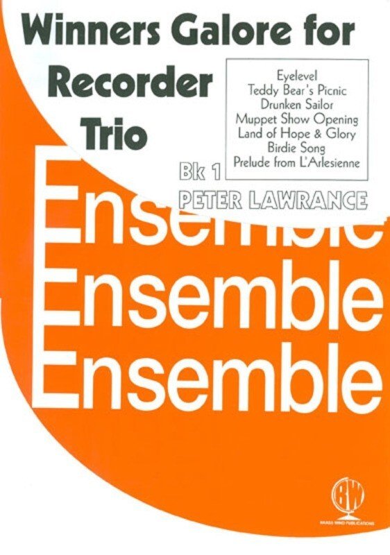 Winners Galore Recorder Trios Vol. 1, arr. Lawrance (Brass Wind Publications)