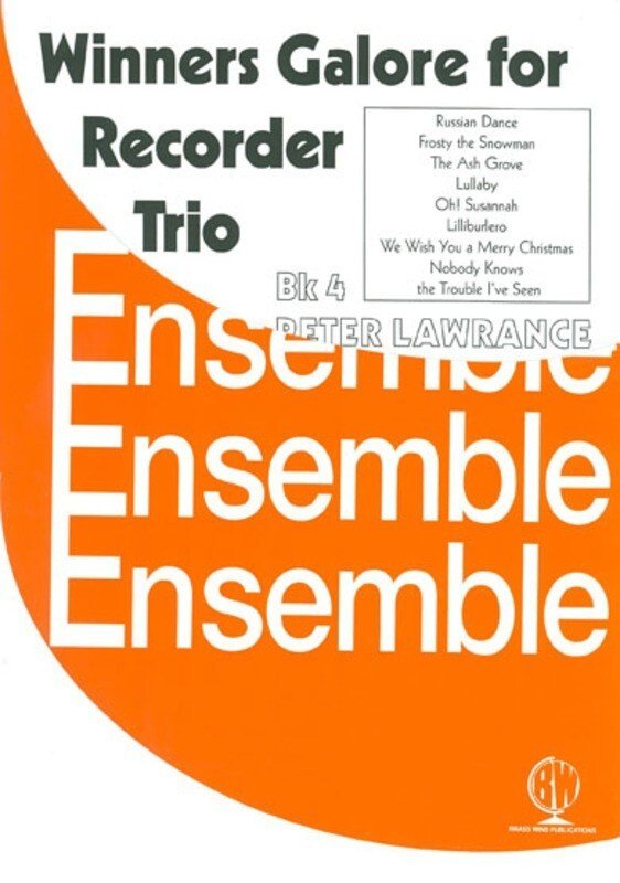 Winners Galore Recorder Trios Vol. 4, arr. Lawrance (Brass Wind Publications)