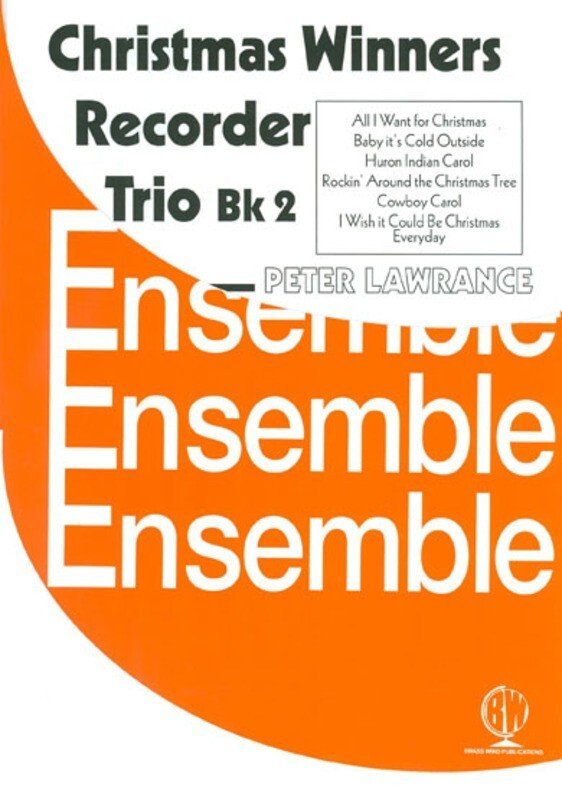 Christmas Winners Recorder Trios Vol. 2, arr. Lawrance (Brass Wind Publications)