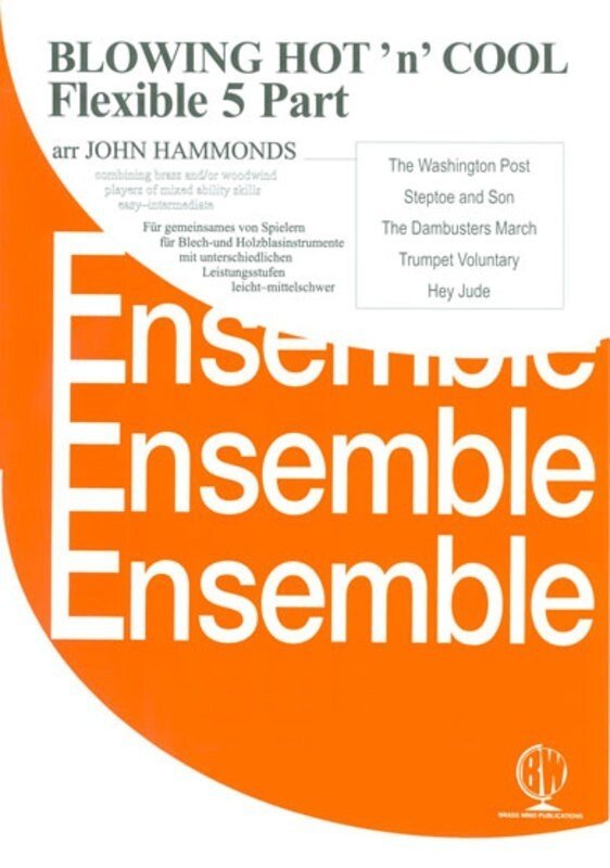 Blowing Hot N Cool — Flexible 5-Part Score & Parts, arr. Hammonds (Brass Wind Publications)
