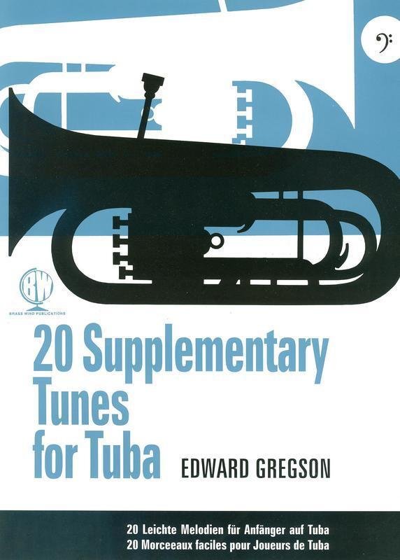 Edward Gregson: 20 Supplementary Tunes for Tuba — Bass Clef (Brass Wind Publications)