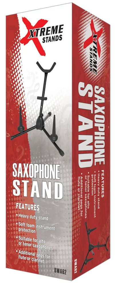 AMS Alto/Tenor Sax Stand Black — view 2