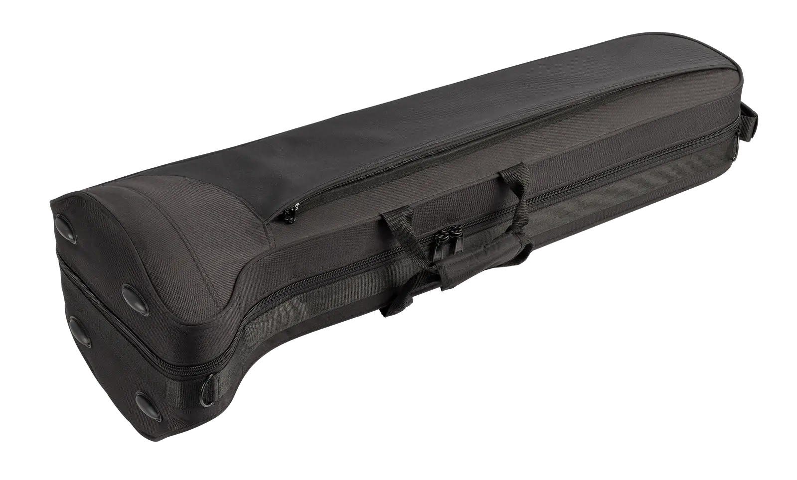 Xtreme Poly Foam Trombone Case with Shoulder Straps and Accessory Pocket — view 3
