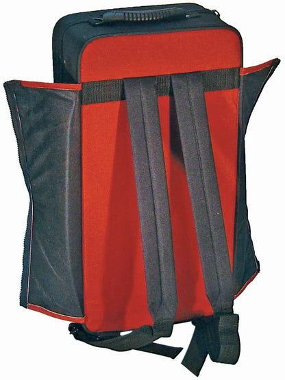 Xtreme Trumpet Case Black/Red with Backpack Straps — view 2
