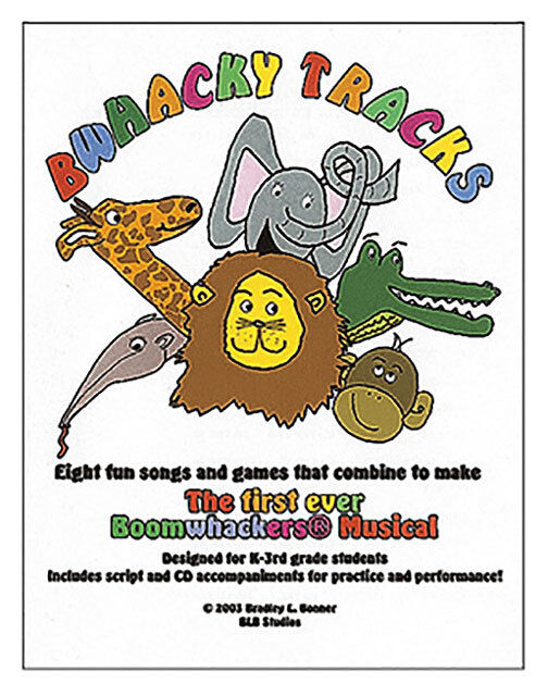Boomwhackers Bwhacky Tracks Book and CD Educational Resource