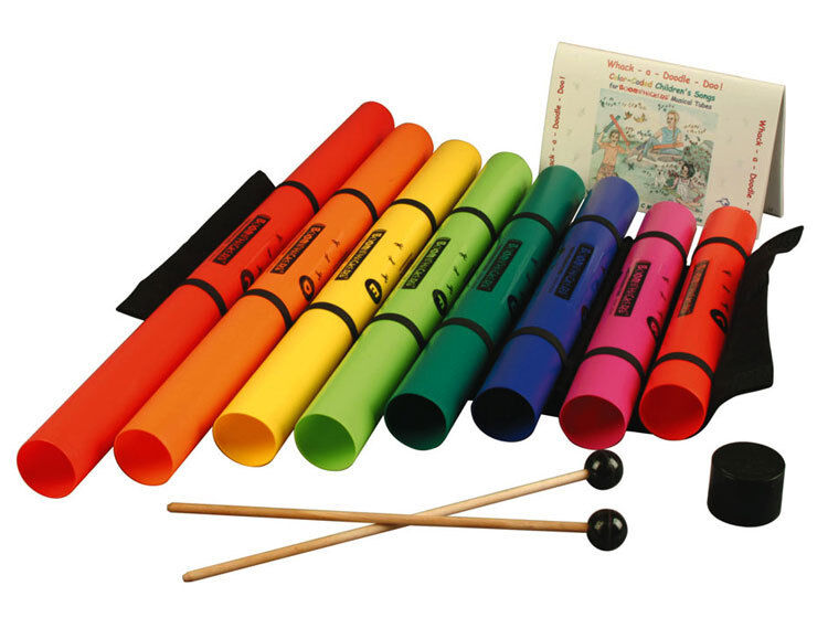 Boomwhackers Boomophone XTS Whack Pack with Musical Tubes and Accessories
