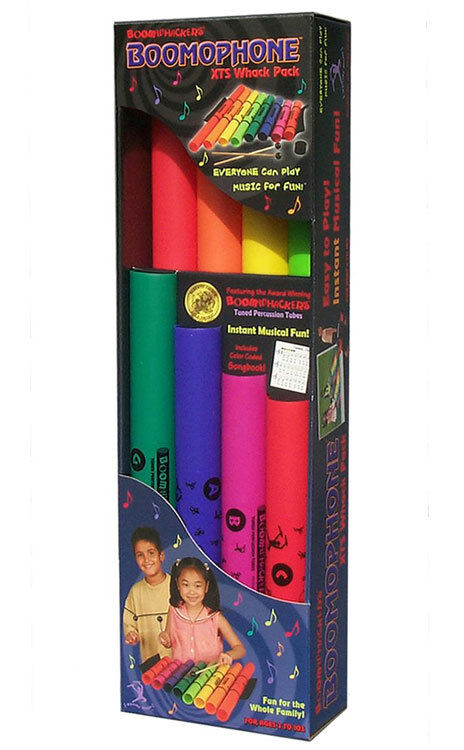 Boomwhackers Boomophone XTS Whack Pack with Musical Tubes and Accessories — view 3