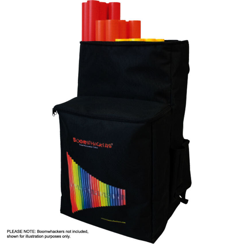 Boomwhackers Backpack for 65+ Boomwhacker Tubes - Heavy Nylon with Zippered Compartments — view 5