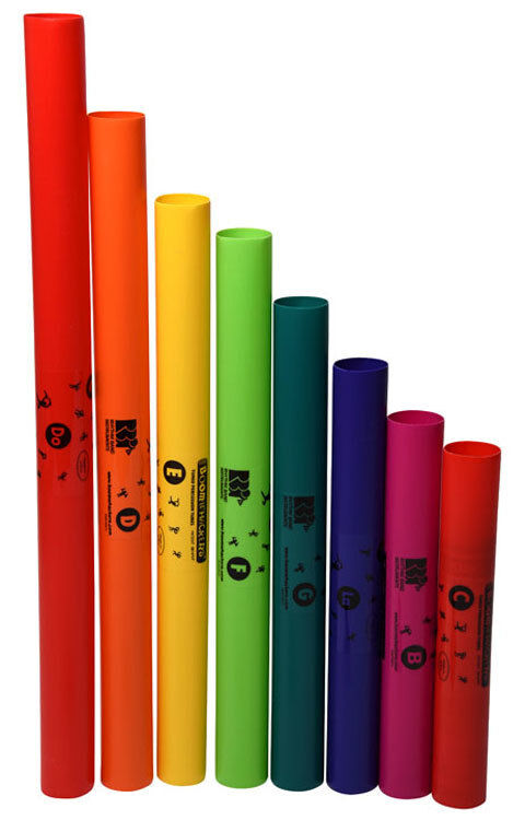 Boomwhackers 8-Note Diatonic C-Major Scale Set (Upper Octave)