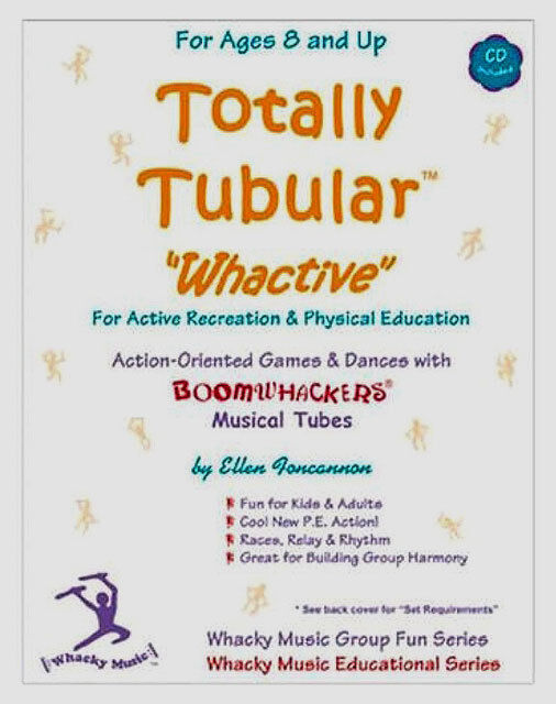 Boomwhackers Totally Tubular Whactive Book/CD
