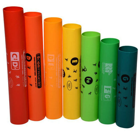 Boomwhackers 7-Tube Treble Extension Set with High C#, D, D#, E, F, F#, G