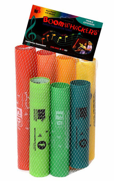 Boomwhackers 7-Tube Treble Extension Set with High C#, D, D#, E, F, F#, G — view 2