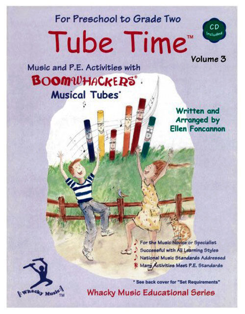 Boomwhackers Tube Time Volume 3 Book/CD Educational Resource