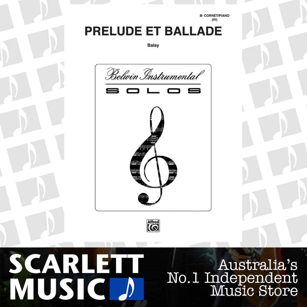 Prelude And Ballade Cornet Or Trumpet/Piano — view 2