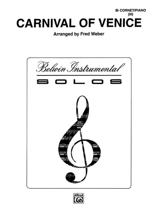Carnival Of Venice Trumpet/Piano Level 3