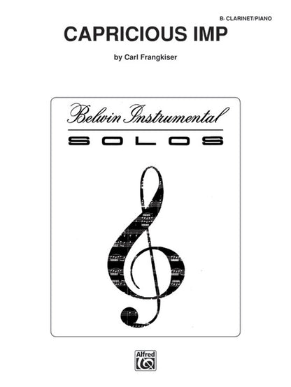 Capricious Imp B Flat Clarinet/Piano