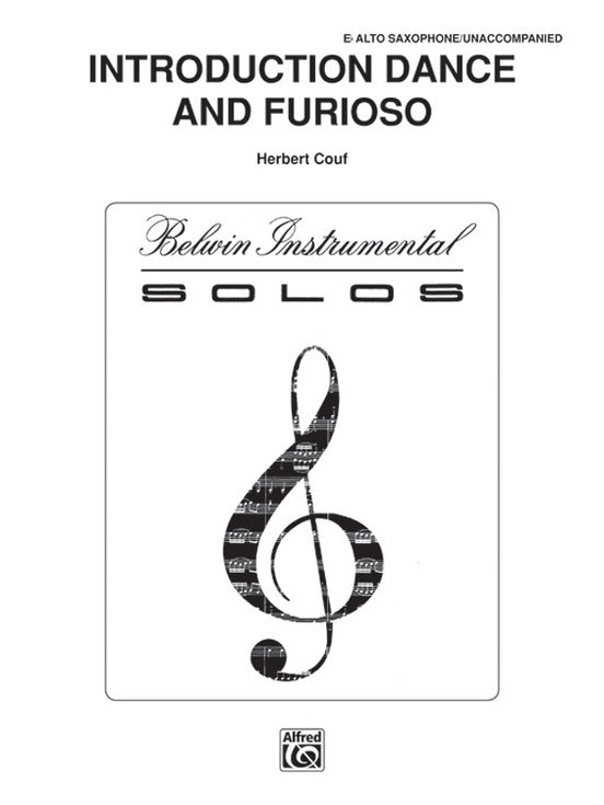 Introduction Dance And Furioso Alto Sax Solo