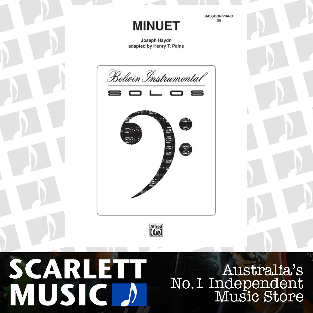 Minuet Bassoon/Piano — view 2