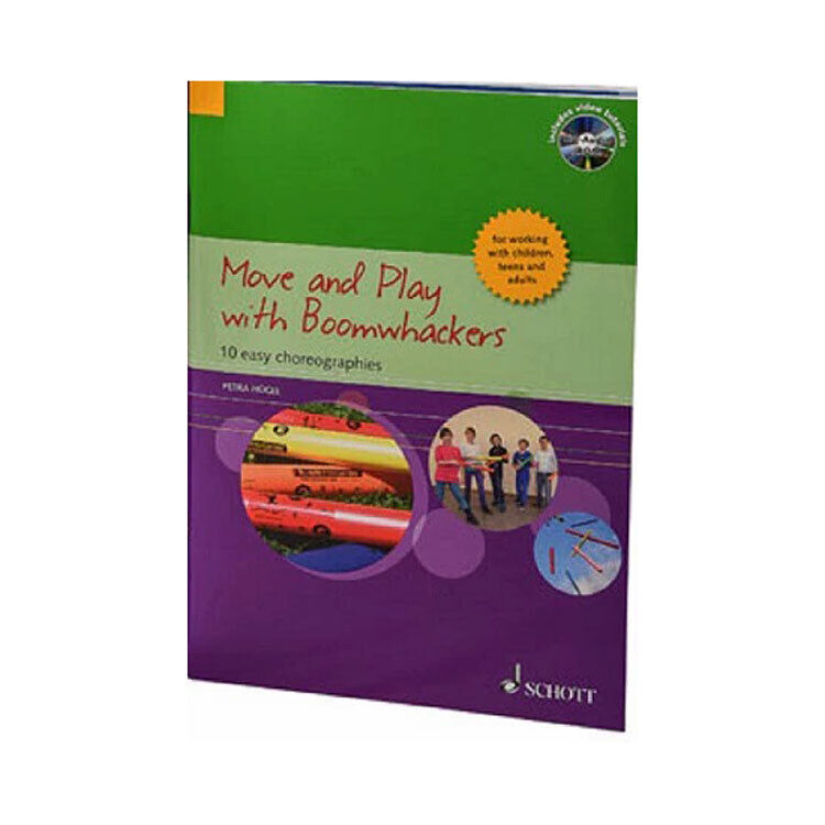 Boomwhackers Move & Play Music Set with 25 Boomwhackers, 4 Octavator Caps, Book & CD, Tote Bag — view 4
