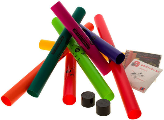 Boomwhackers 8-Note Diatonic Power Pack with CD and DVD