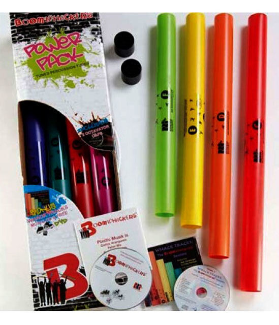 Boomwhackers 8-Note Diatonic Power Pack with CD and DVD — view 2