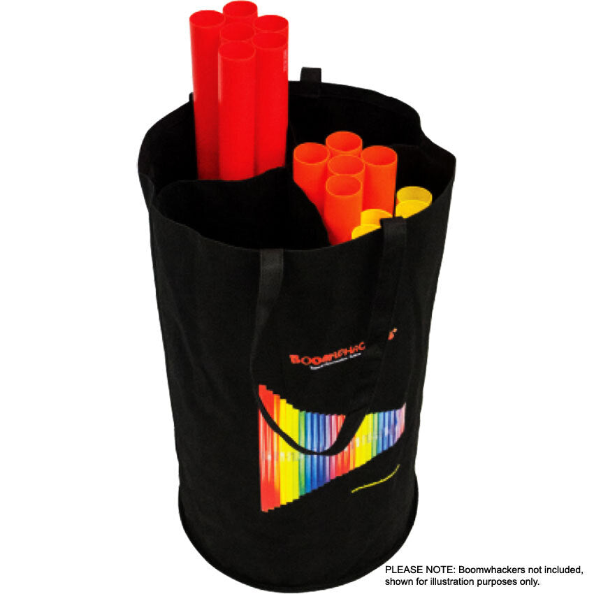 Boomwhackers Tote Bag for 56 Tubes with Reinforced Handles and Four Compartments