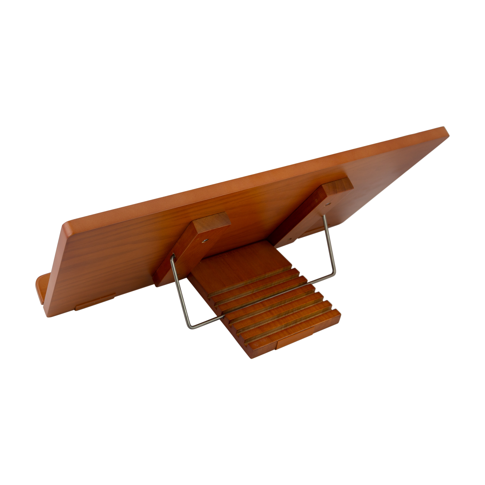 Crown Wooden Music Holder for Digital Pianos - Woodgrain Finish — view 2