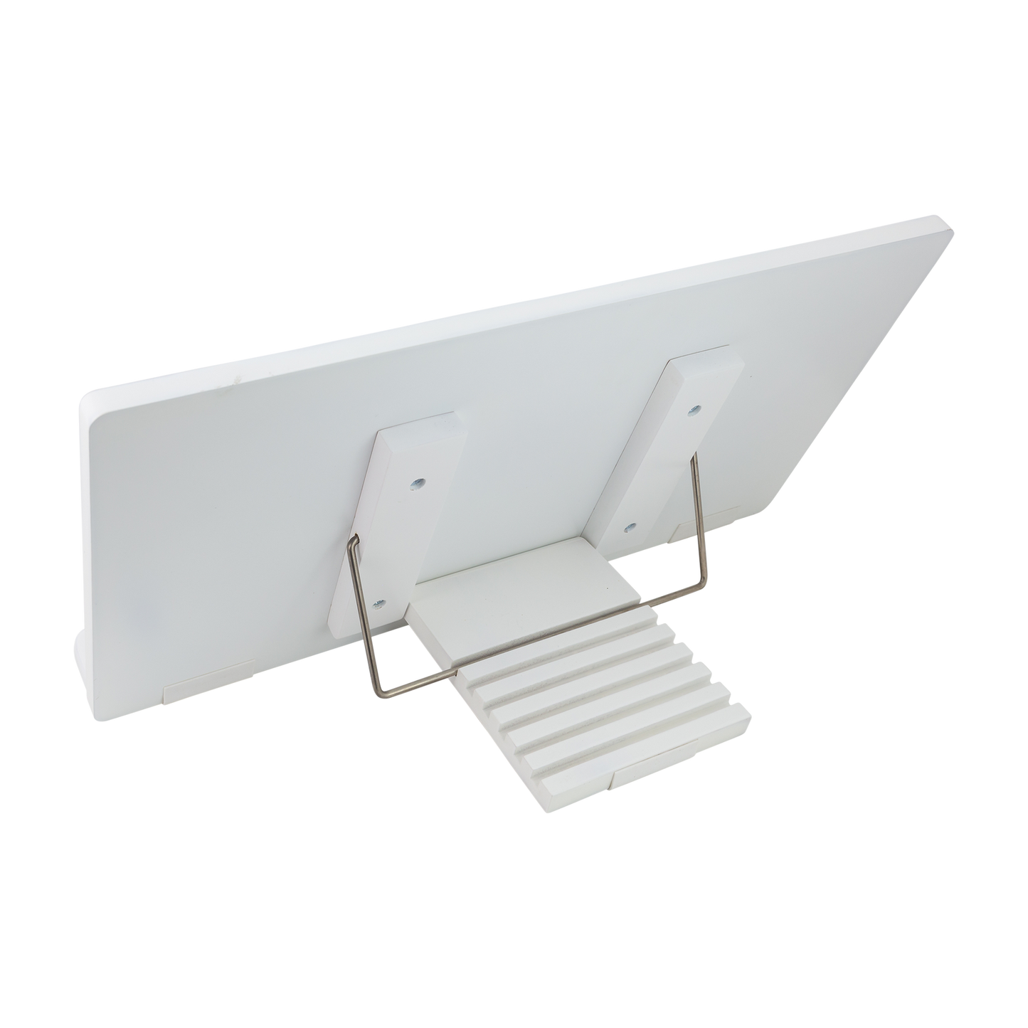Crown Wooden Music Holder for Digital Pianos - White Finish — view 2