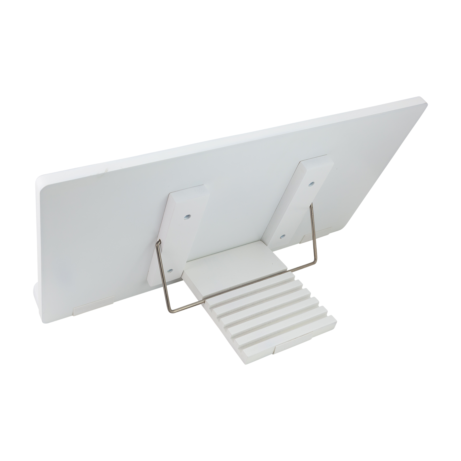 Crown Wooden Music Holder for Digital Pianos - White Finish — view 2