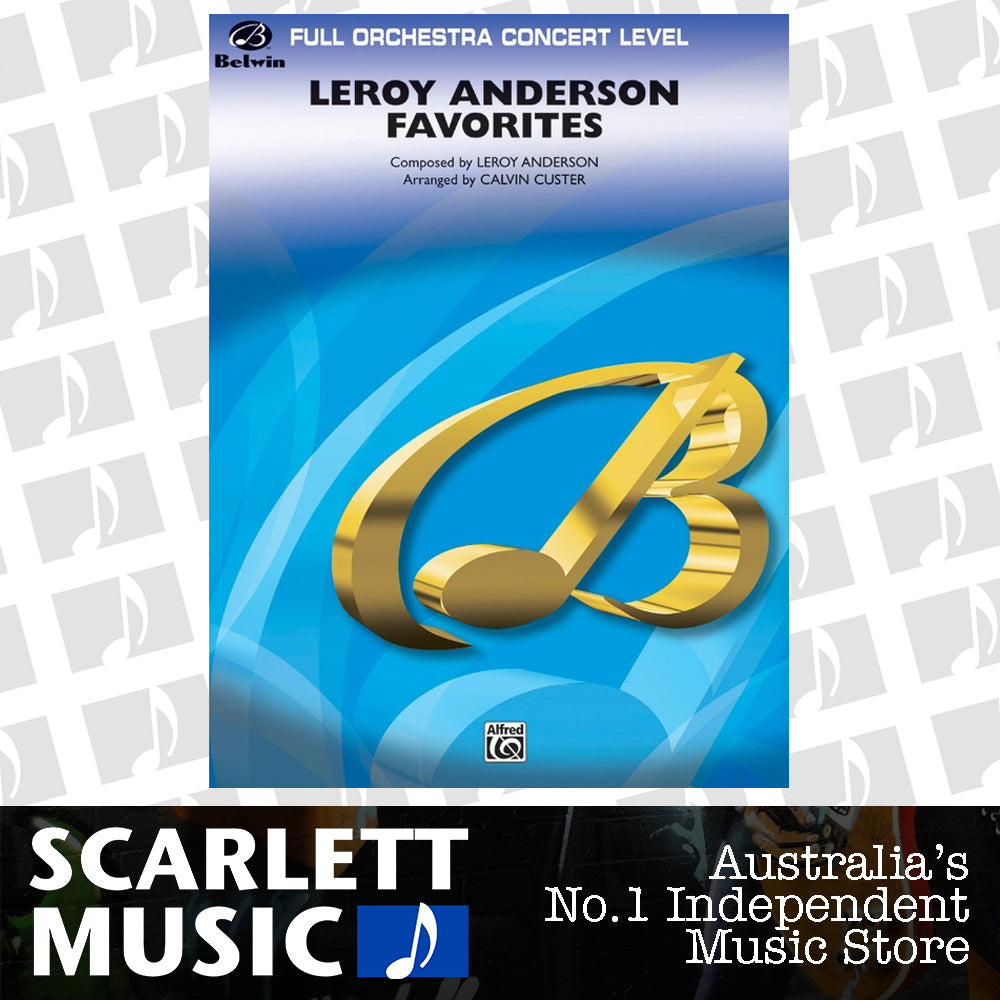 Leroy Anderson Favorites Full Orchestra Gr 3.5 — view 2