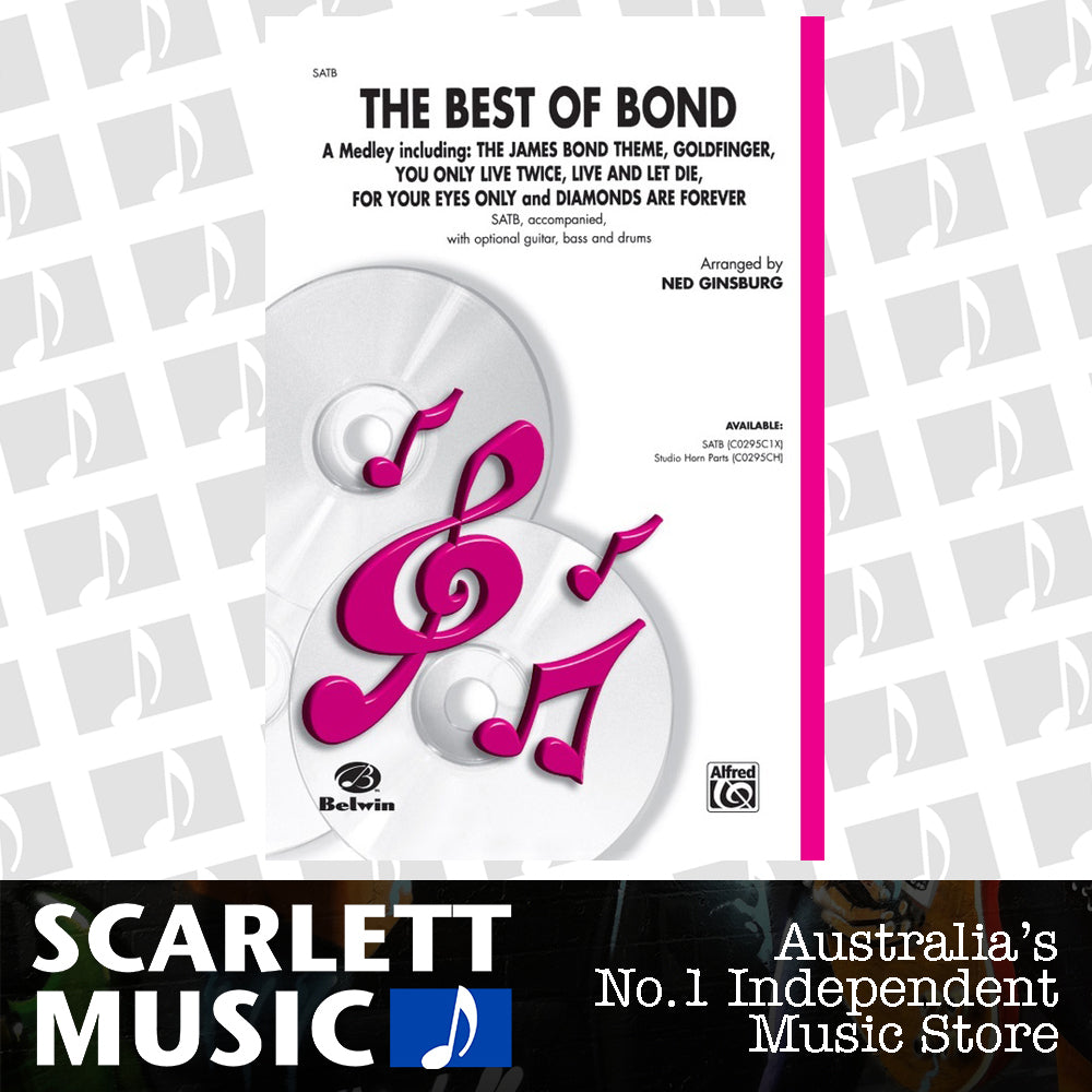 Best of Bond Medley SATB Choral Sheet Music — view 2