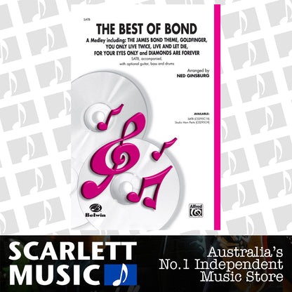 Best of Bond Medley SATB Choral Sheet Music — view 2