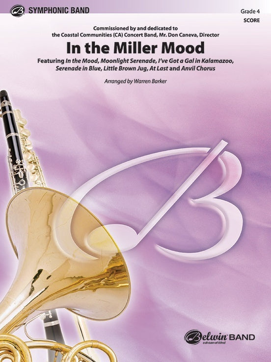 In The Miller Mood Concert Band Gr 4 Conductor Score