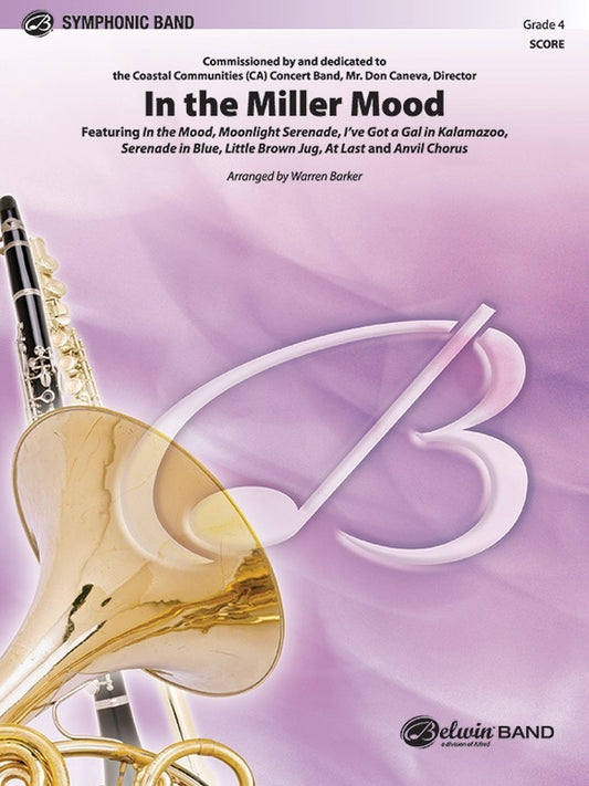 In The Miller Mood Concert Band Gr 4 Conductor Score