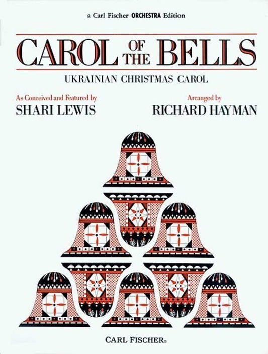 Carol of the Bells Arranged by Richard Hayman for Orchestra and Piano