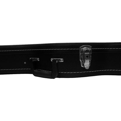 FZONE Wooden Electric Guitar Case Black with Flat Edge — view 6