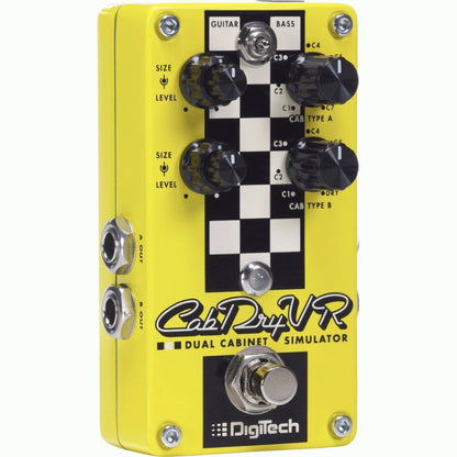 Digitech CabDry VR Cab Emulator Pedal with 14 Cabinet Impulse Responses — view 3