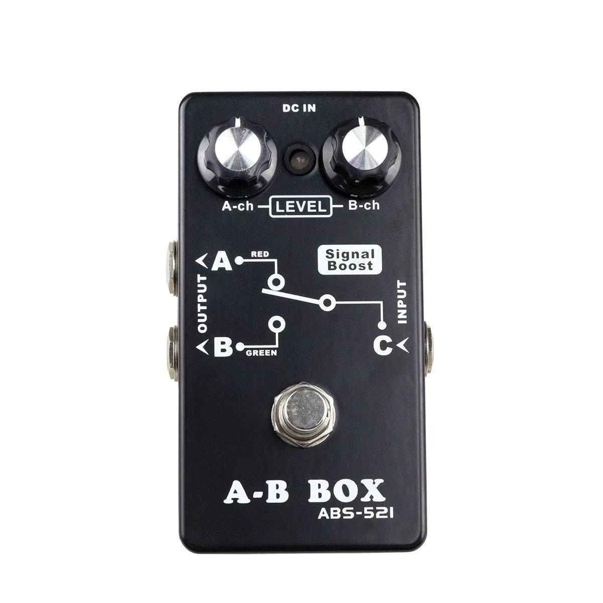 Crossfire AB Box Single Input to Double Output Switcher Pedal