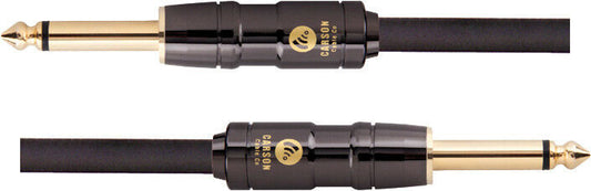 CARSON - Pro 3 Foot Patch Cable, 2 x Straight Jack Plugs  Black, Lead