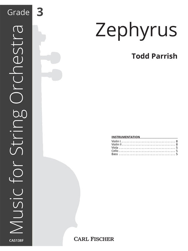 Zephyrus So3 Full Score Score